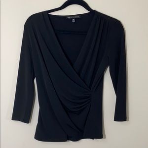 SAKS FIFTH AVE Crisscross Top